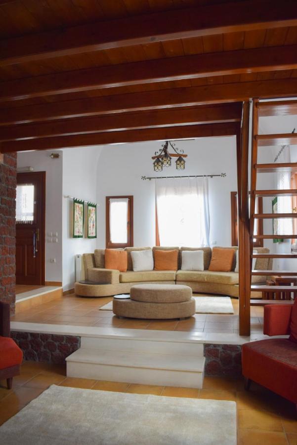Sunshine House For 9, Cozy Set Up,Verandas, Sea View. Karterados  Dış mekan fotoğraf