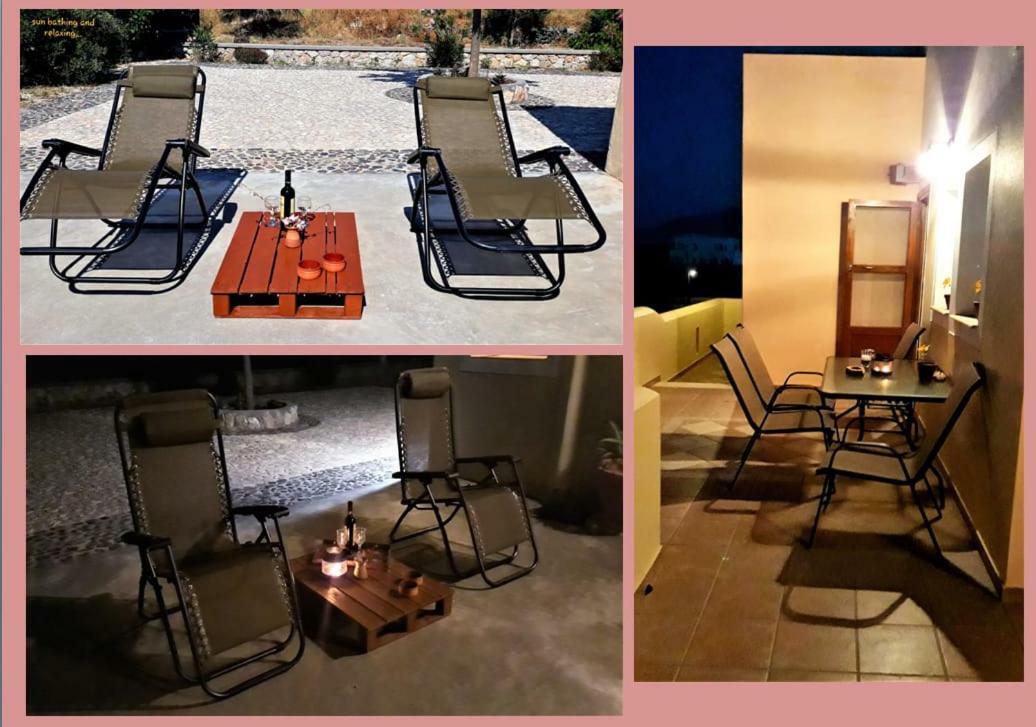 Sunshine House For 9, Cozy Set Up,Verandas, Sea View. Karterados  Dış mekan fotoğraf