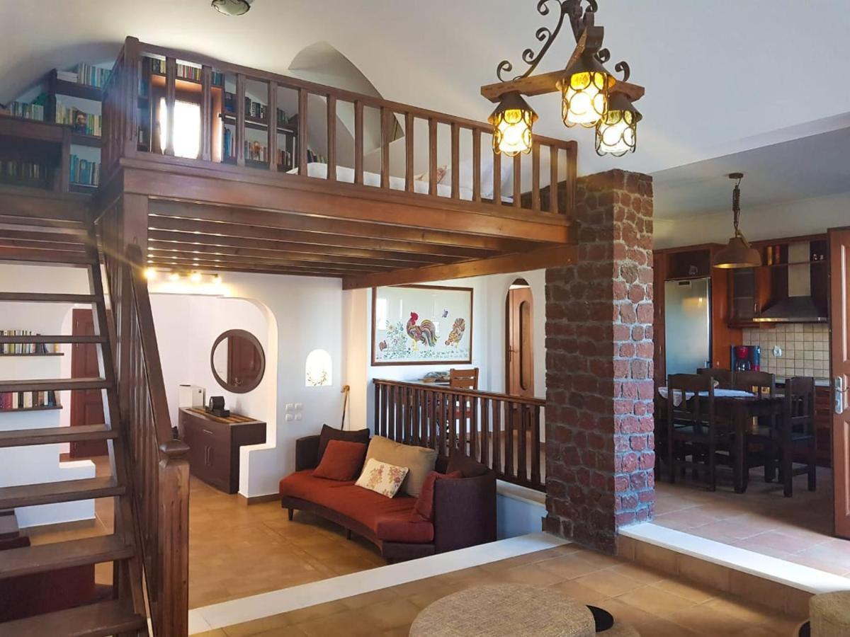 Sunshine House For 9, Cozy Set Up,Verandas, Sea View. Karterados  Dış mekan fotoğraf